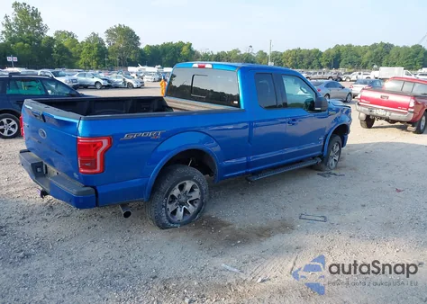 2015 Ford F-150 Xlt from USA, damaged, VIN 1FTEX1EP1FKE45227
